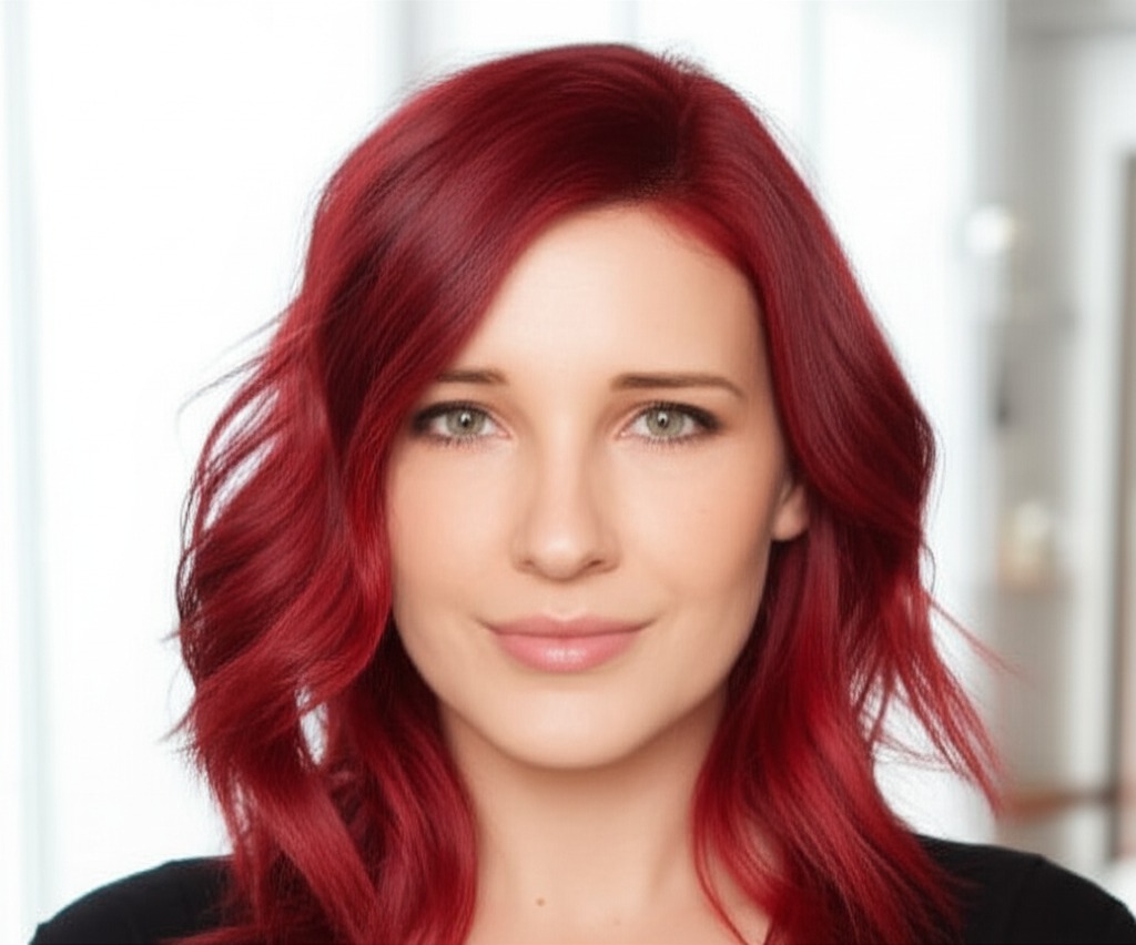 Cherry Red — Shade Depth, Undertone, and Salon Tips — hair color reference