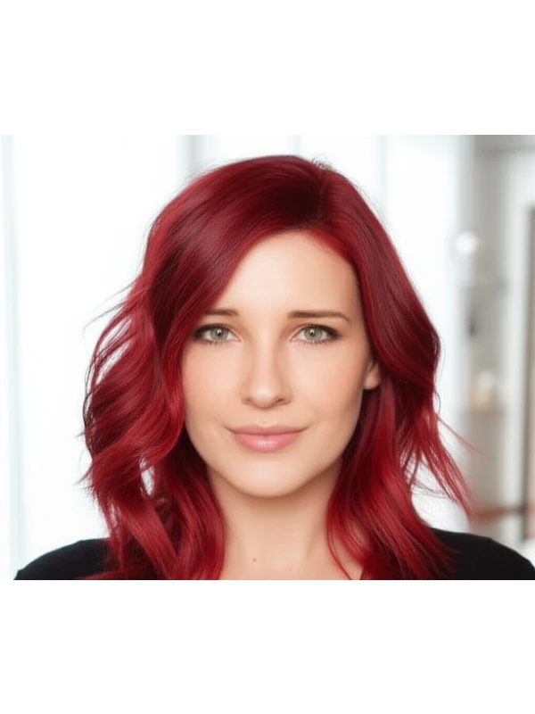 Kiraz Kırmızısı — Ton Derinliği, Alt Ton ve Salon İpuçları — hair color reference