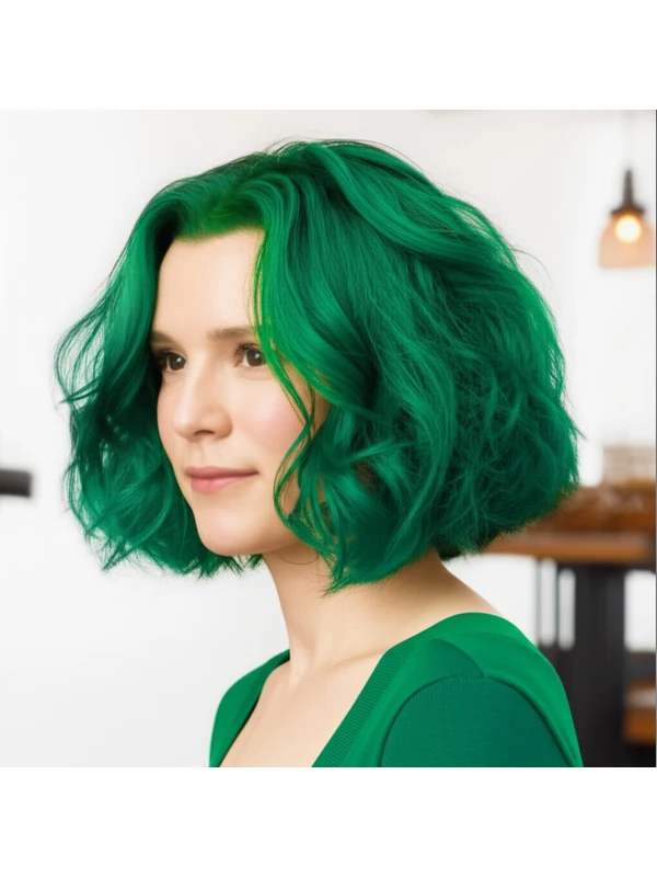 Zümrüt Yeşili'ni Düşünüyor musunuz? Alt Tonlar, Teknikler ve Kalıcılık hair color