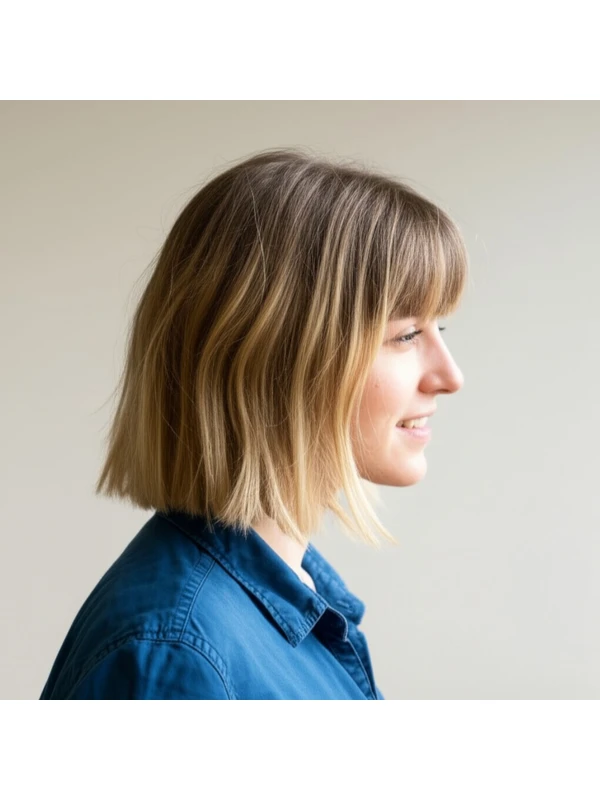 Düz Kesim Sizin İçin Uygun mu? Yüz Şekilleri, Saç Tipleri ve Bakımı — hairstyle reference