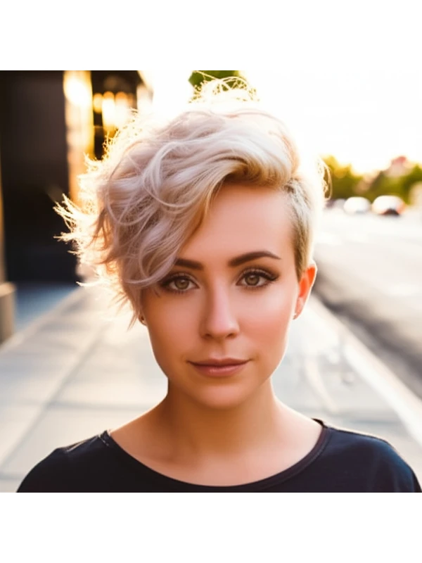 Undercut Pixie: Kesim, Şekillendirme Çeşitleri ve Bakım example