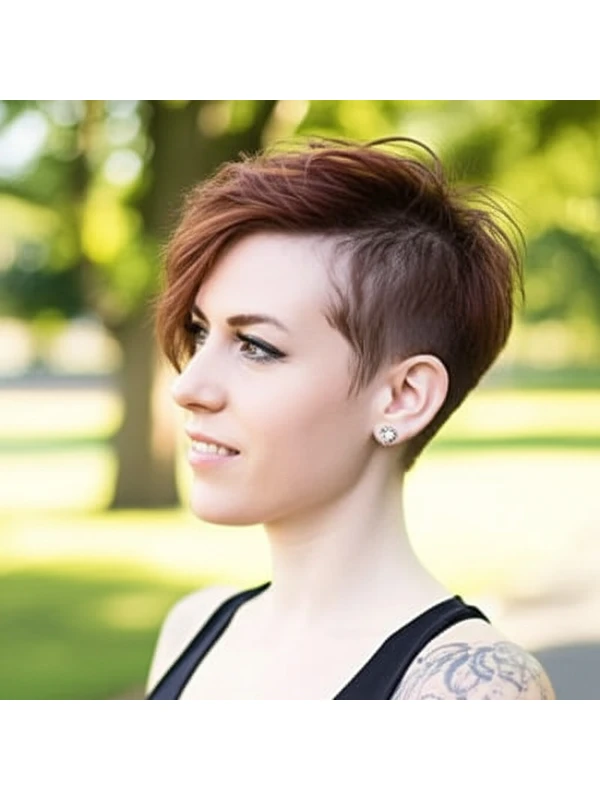 Undercut Pixie: Kesim, Şekillendirme Çeşitleri ve Bakım example