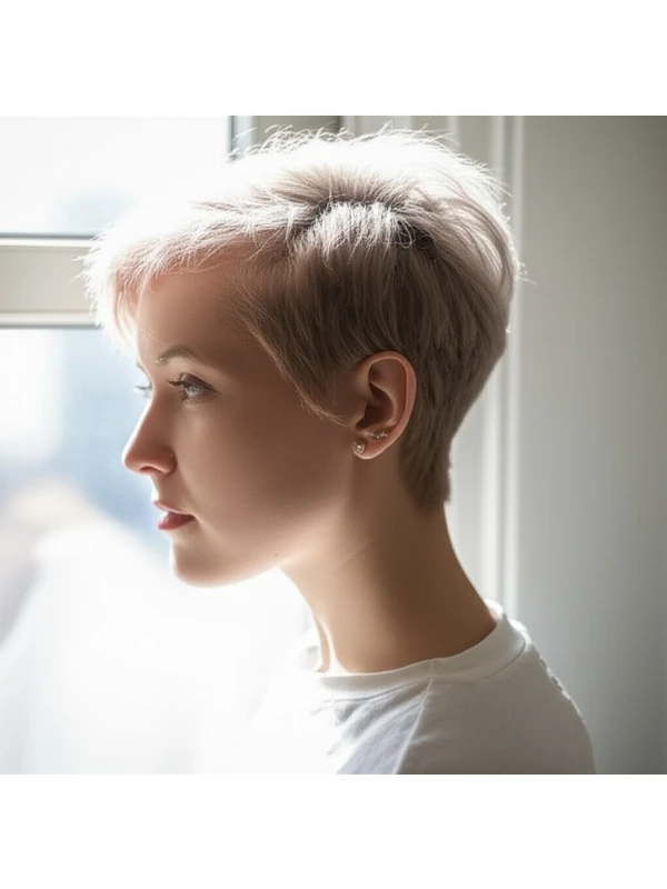 Undercut Pixie: Kesim, Şekillendirme Çeşitleri ve Bakım example