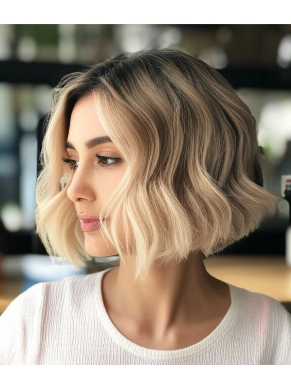 Dalgalı Bob Saç Modeli - Nasıl Giyilir, Kimlere Yakışır ve Kuaför İpuçları example